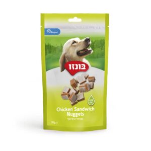 חטיף בונזו סנדוויץ נגיסי עוף 80 גר