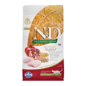 ND אנסס עוף חתול מסורס 5 ק"ג