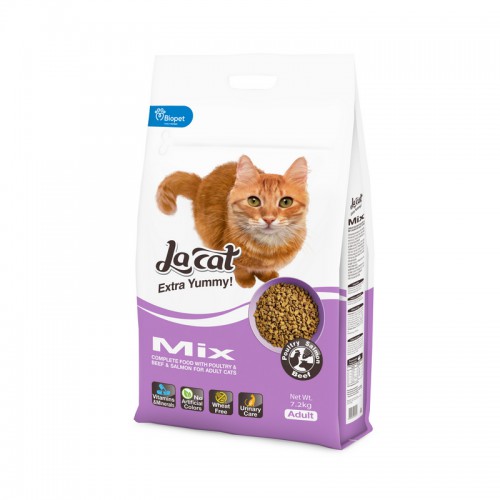 לה קט יבש מיקס 7.2 ק"ג {נטול חמץ}