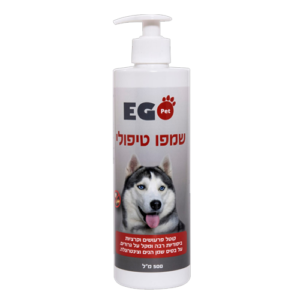 מבצע שמפו לכלבים וחתולים 500 מ״ל  אגופט
